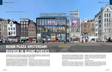 Stedenbouw | Rokin Plaza Amsterdam: bouwen in kleine porties.